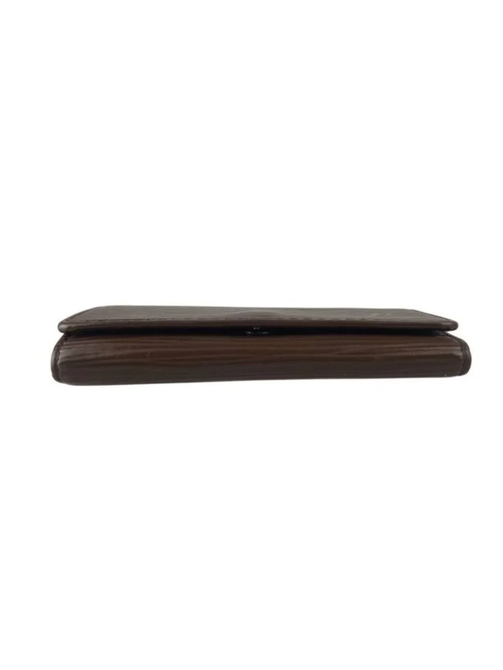 Louis Vuitton Key Case Epi Multicles 4 Mocha Leather Quadruple Strand Silver